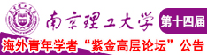 曹逼视频网站南京理工大学第十四届海外青年学者紫金论坛诚邀海内外英才！